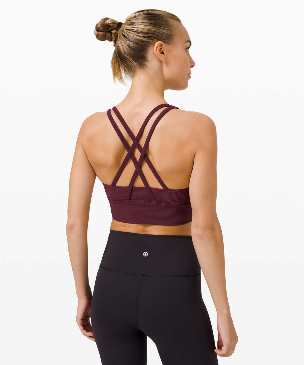 Lululemon Energy Bra Long Line Ribbed *Medium Support, B–D Cup