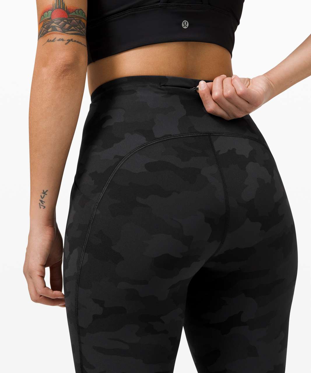 Lululemon Swift Speed High-Rise Crop 21 - Heritage 365 Camo Deep