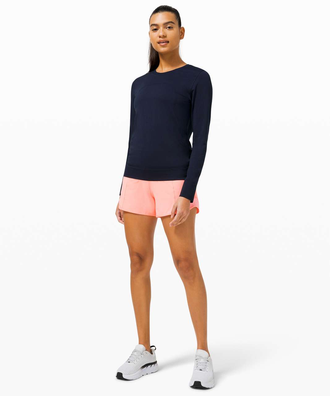 Lululemon Swiftly Breathe Long Sleeve - True Navy / True Navy