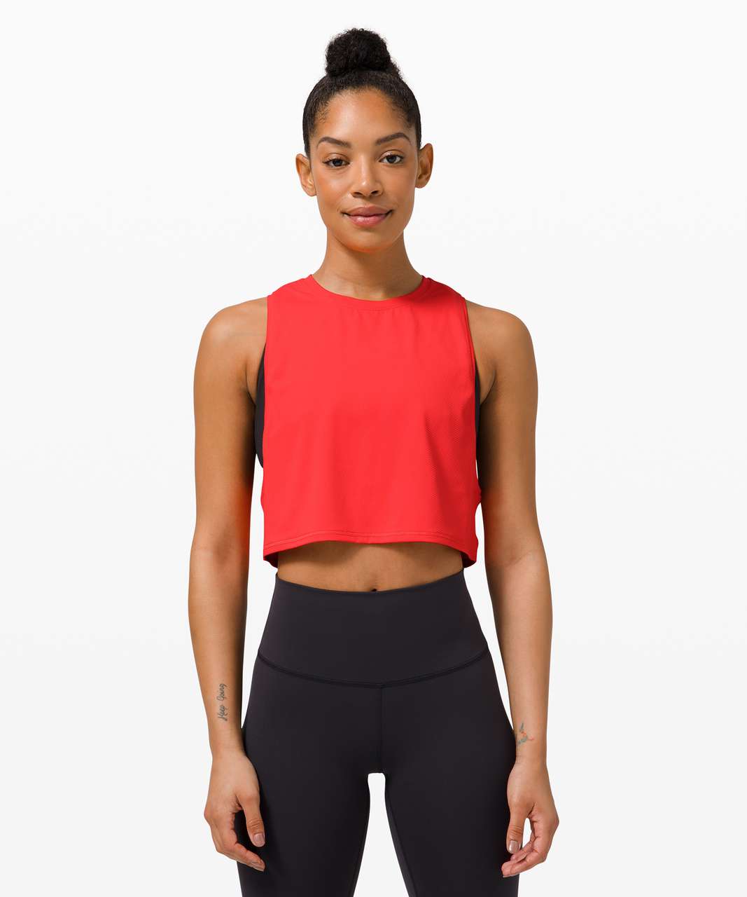 Lululemon Women's Muscle Love Crop Tank *Tough Size 6 