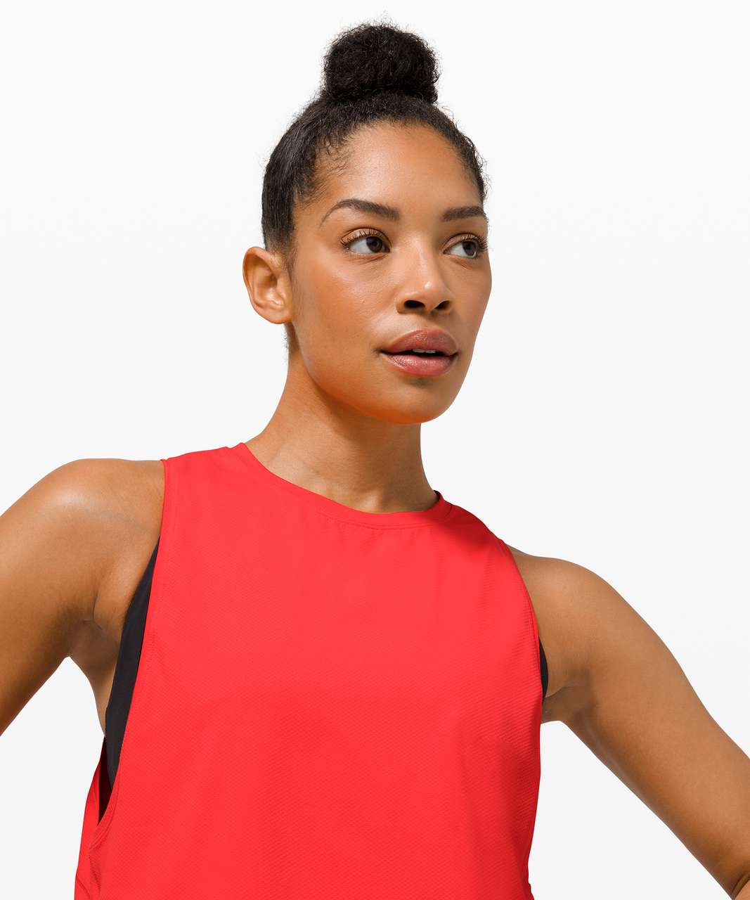 Lululemon Muscle Love Crop Tank *Tough - Pink Punch