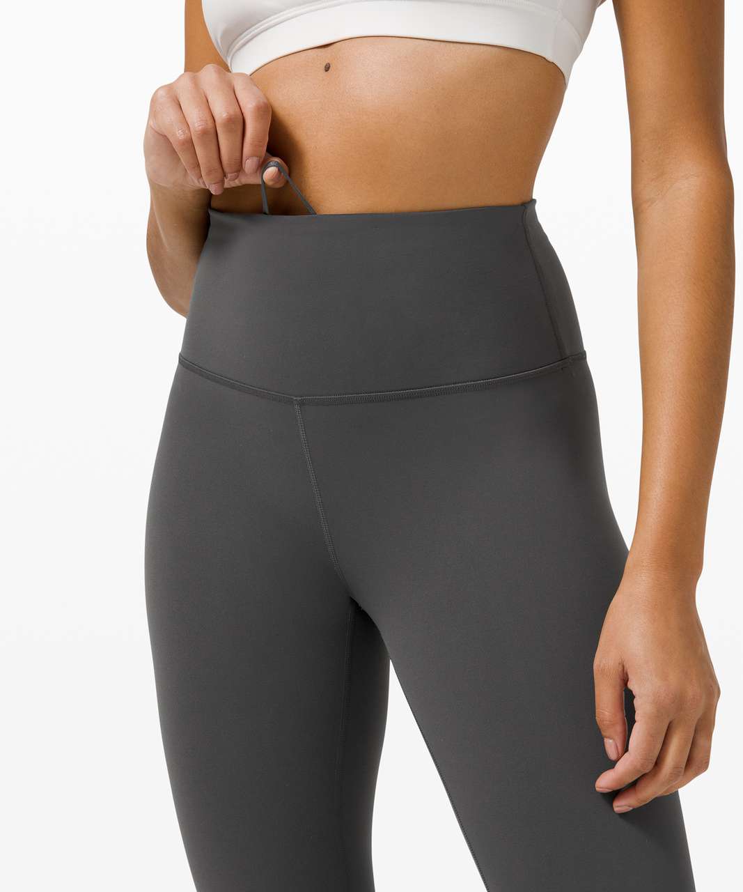 Lululemon Wunder Train High-Rise Crop 23" - Graphite Grey