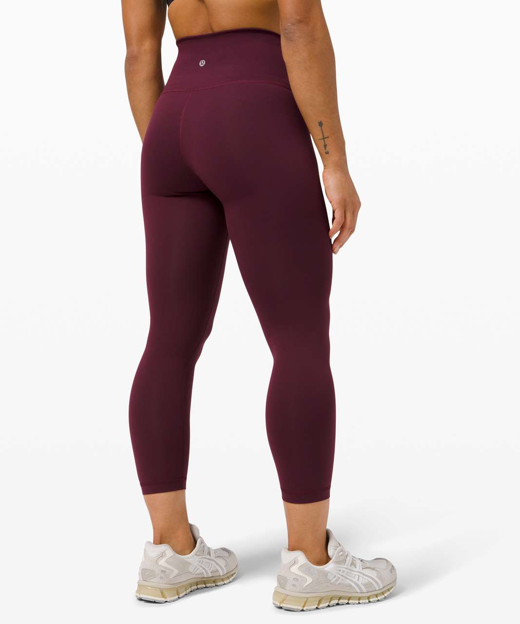 Lululemon Wunder Train High-Rise Crop 23 - Larkspur - lulu fanatics