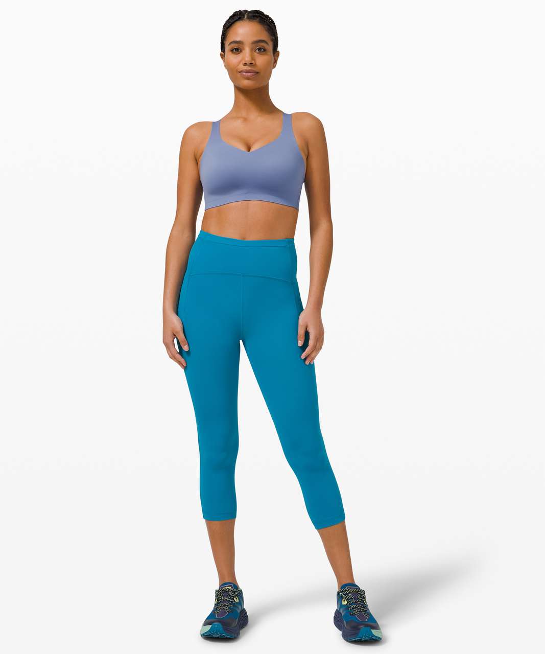 Lululemon Enlite Bra Weave *High Support, A–E Cup - Water Drop - lulu  fanatics