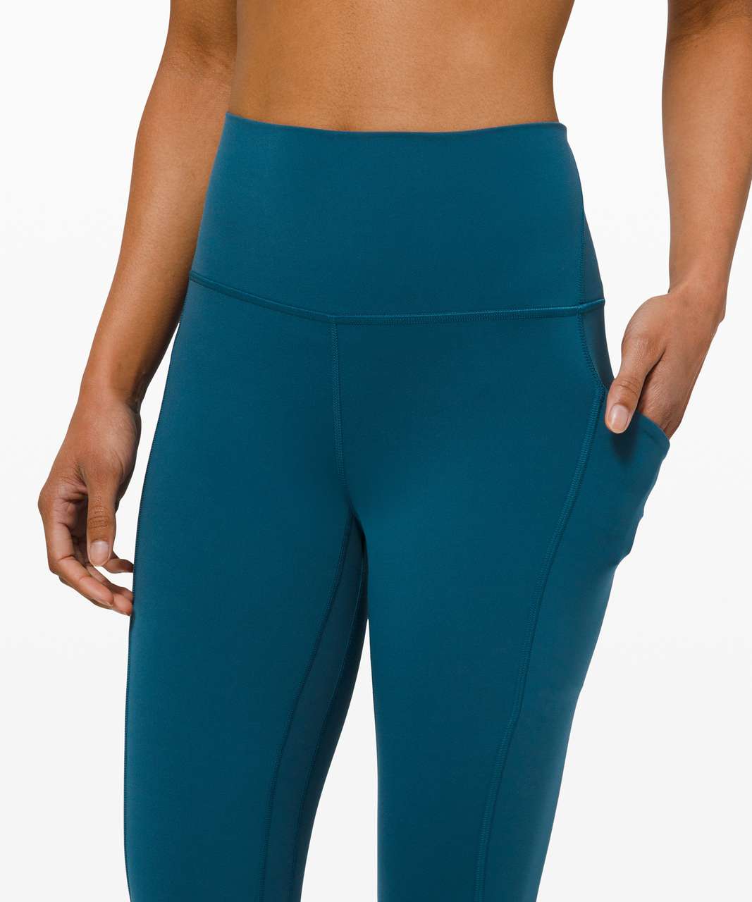 Lululemon Align High Rise Crop with Pockets 23 - Blue Borealis