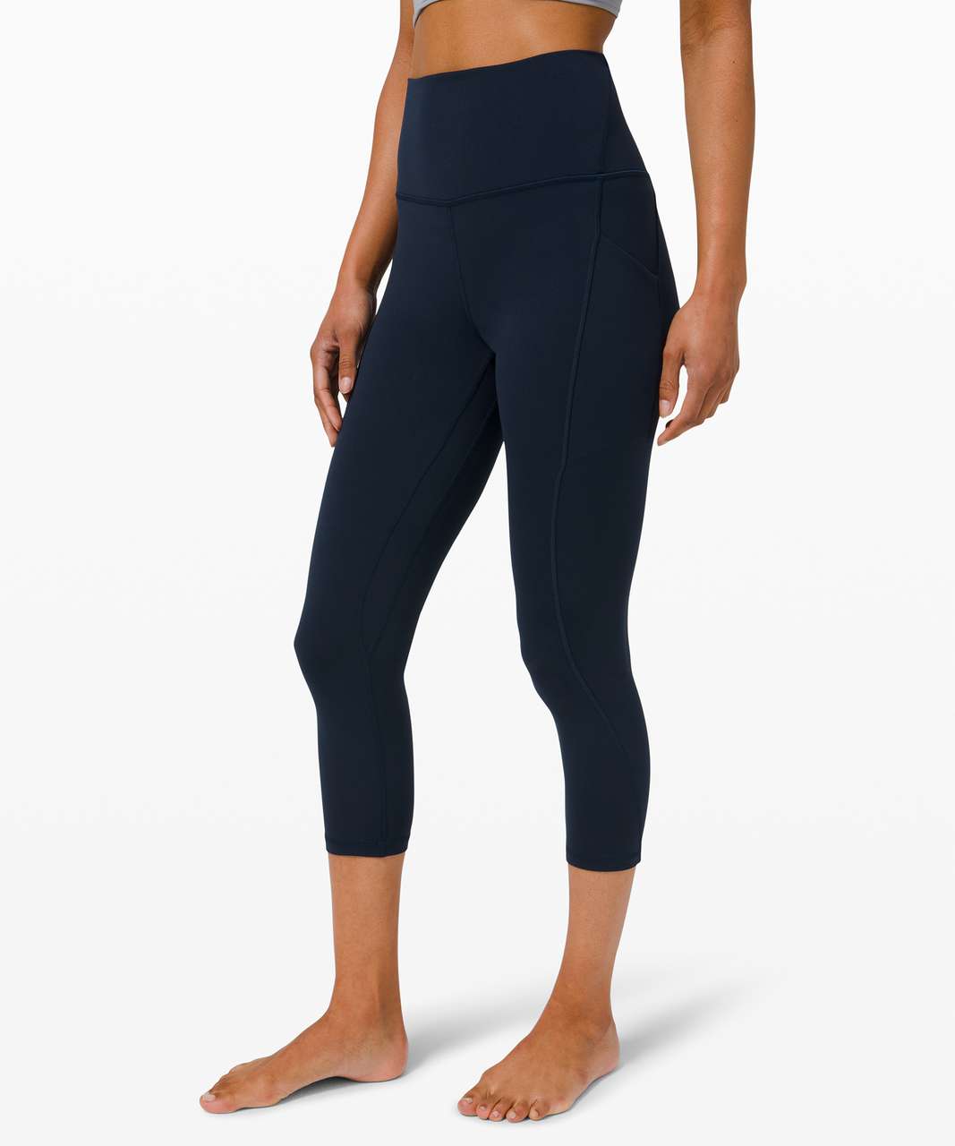 Lululemon Align High Rise Crop with Pockets 23" - True Navy