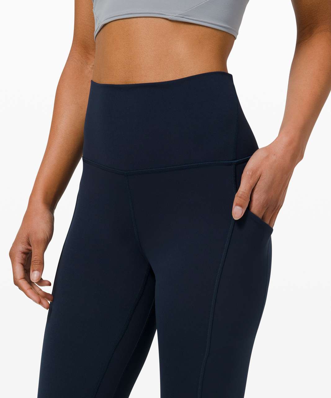 Lululemon Align High Rise Crop with Pockets 23 - Black - lulu