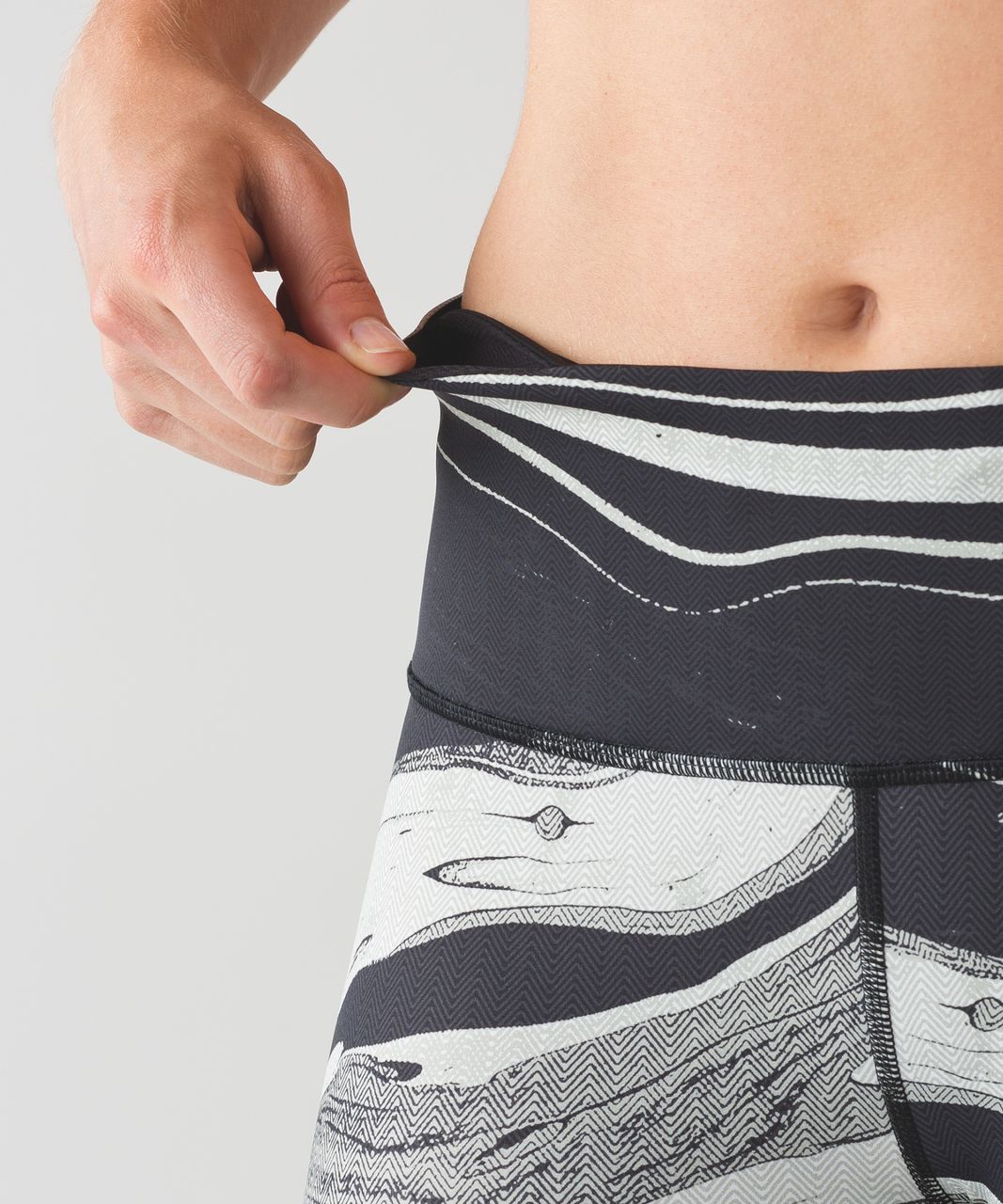 Lululemon Speed Wunder Tight (Nulux) - Marbled Mix Speed Wunder 50 G White  Black - lulu fanatics