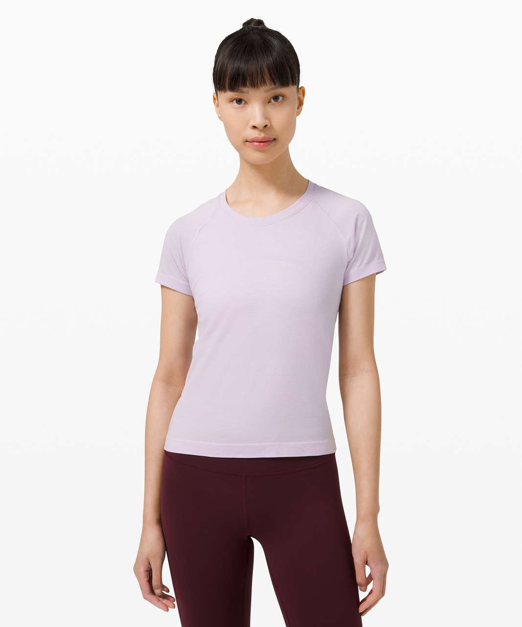 Lululemon Swiftly Tech Short Sleeve 2.0 *Race Length - Lavender Dew / Lavender Dew