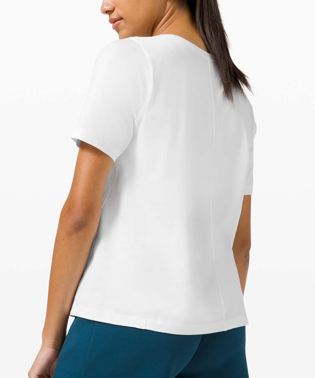 Lululemon Relaxed Fit Organic Cotton Tee - White