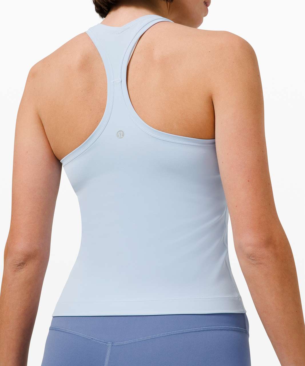 Lululemon Cool Racerback Shorter Length *Nulu - Blue Linen