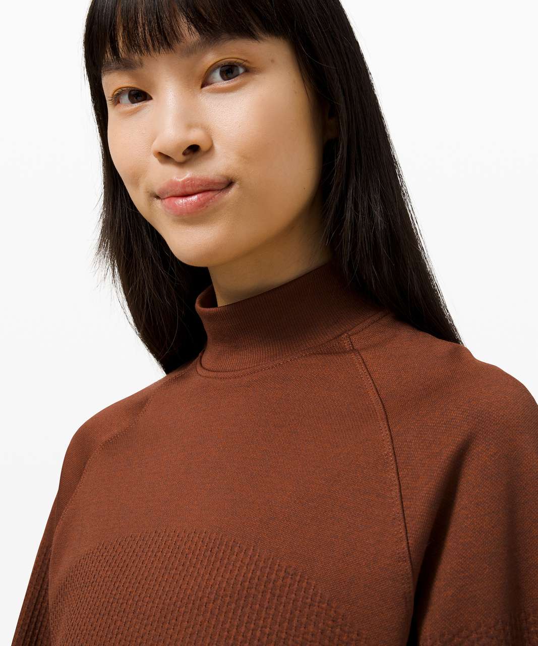 Lululemon Engineered Warmth Pullover - Dark Terracotta / Dark Terracotta