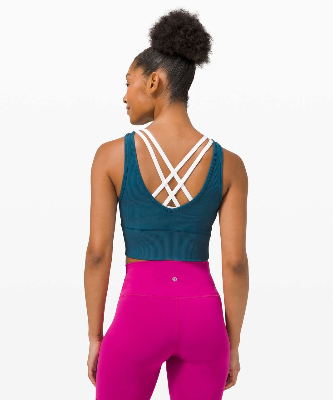 Lululemon Power Pivot Tank *Rib - Blue Borealis - lulu fanatics