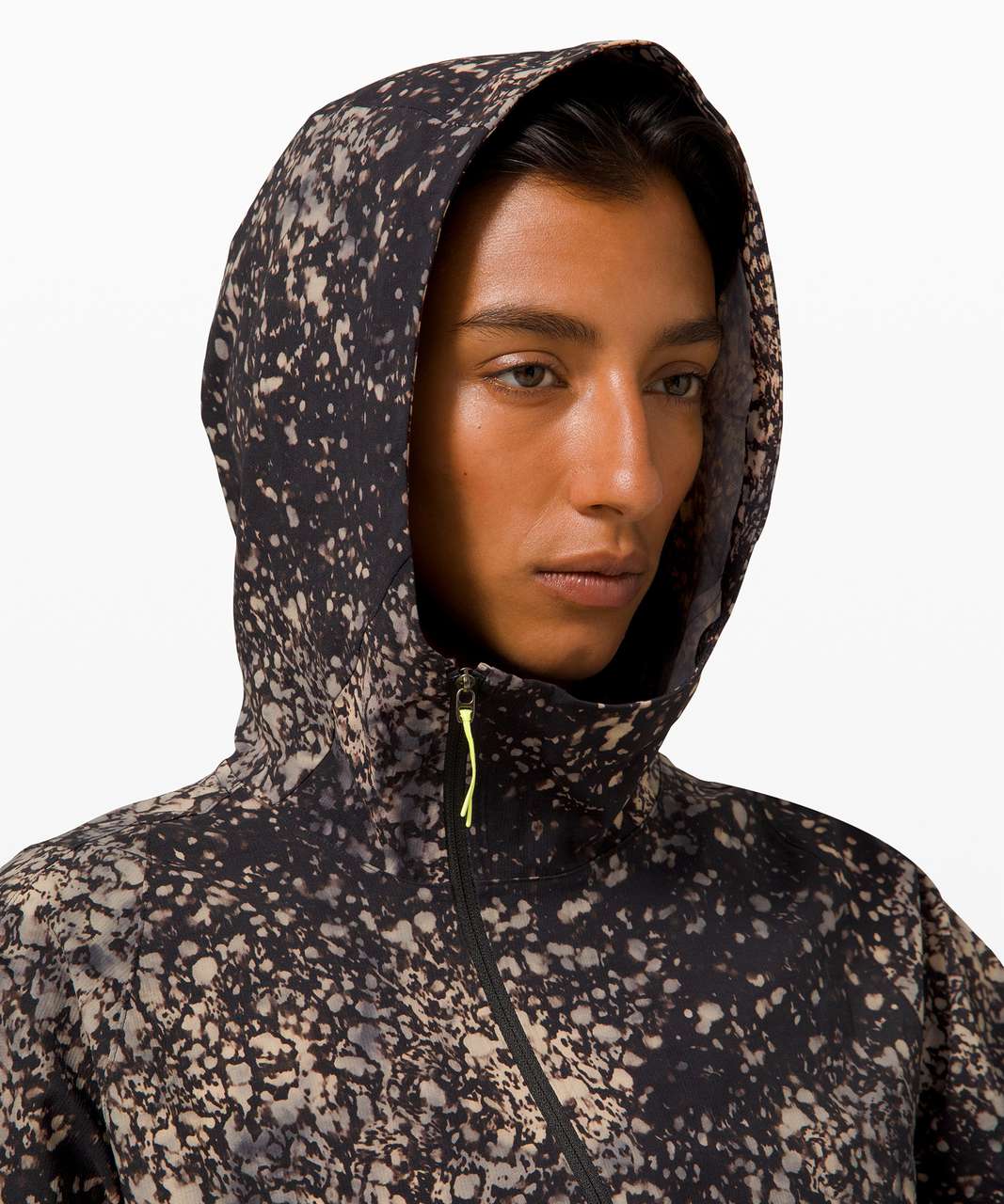 Lululemon Revera 1/2 Zip *lululemon lab - Planet Surface Black Granite Multi  - lulu fanatics