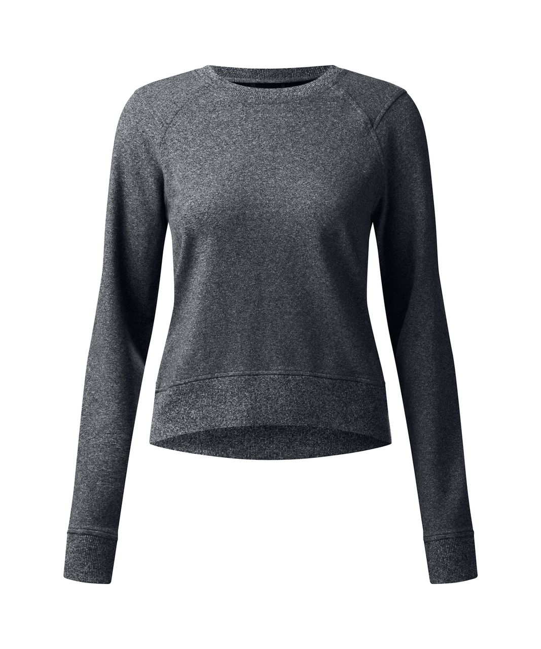 Lululemon Split Long Sleeve - Heathered Speckled Black