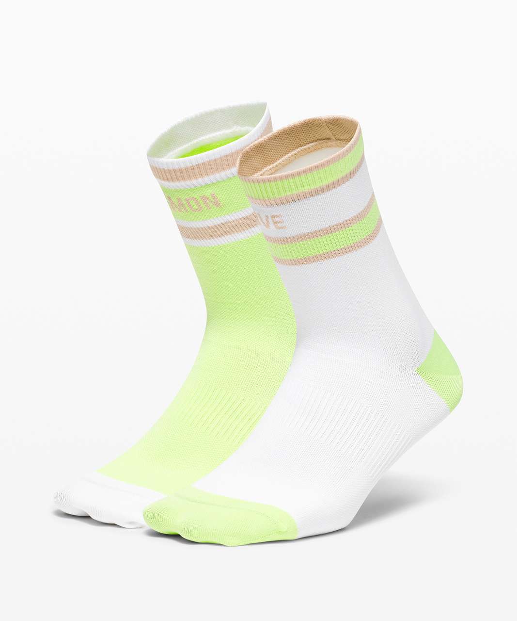 Lululemon Tale To Tell Quarter Sock *2 Pack - Rainbow - lulu fanatics