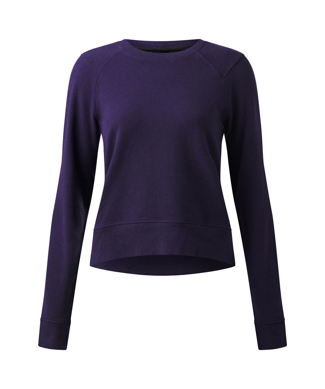 Lululemon Split Long Sleeve - Heathered Black Grape