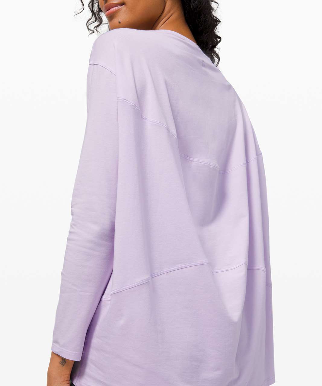 Lululemon Back in Action Long Sleeve *Nulu - Lavender Dew - lulu fanatics