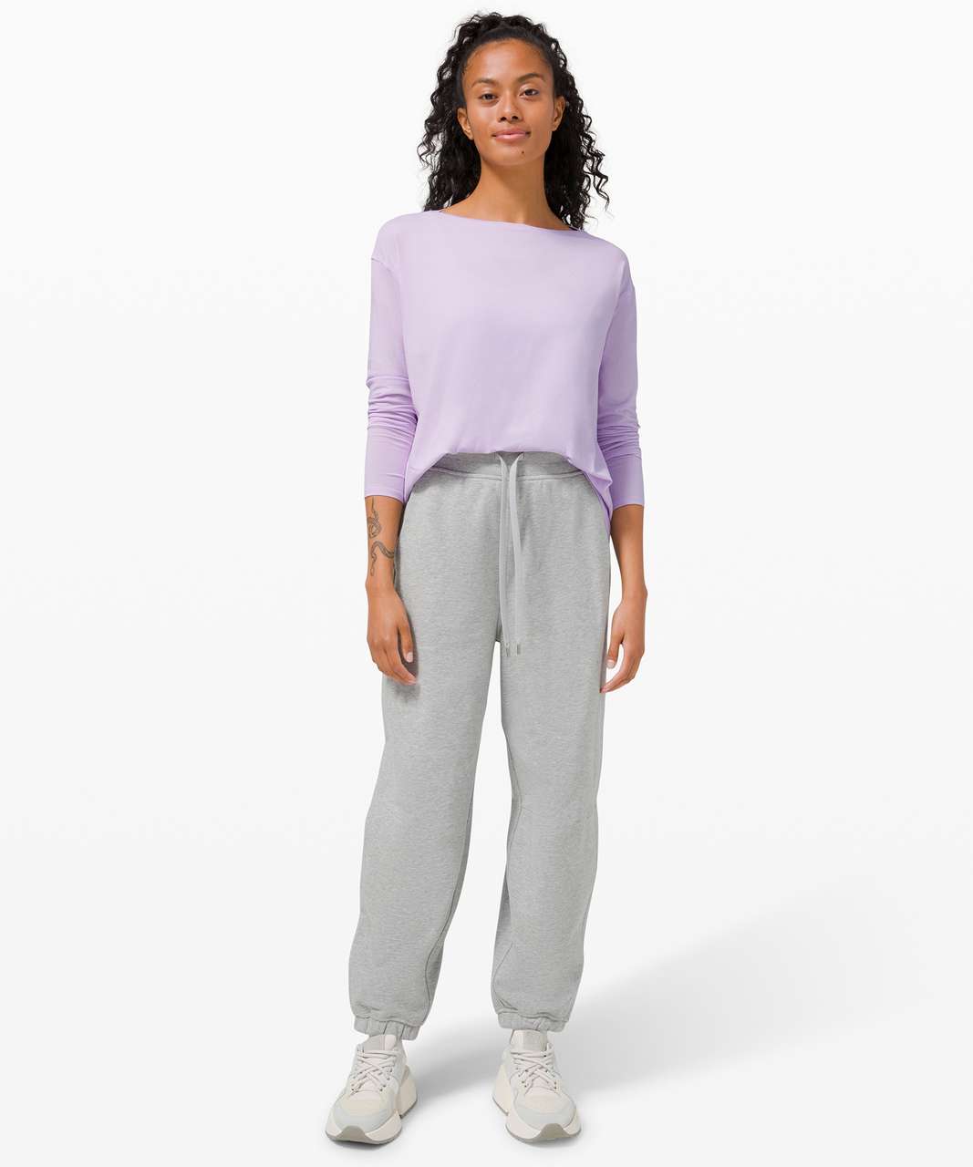 Lululemon Back in Action Long Sleeve *Nulu - Lavender Dew - lulu