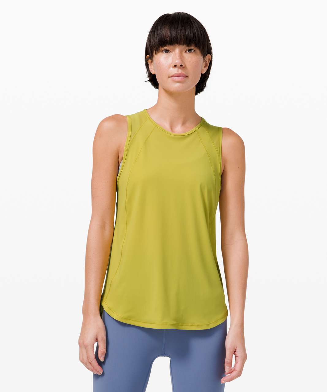 Lululemon Sculpt Tank - Yellow Pear - lulu fanatics