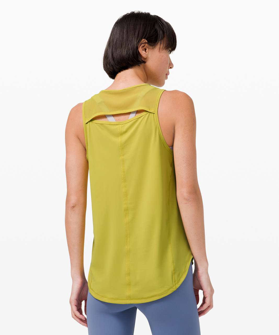 Lululemon Sculpt Tank - Yellow Pear