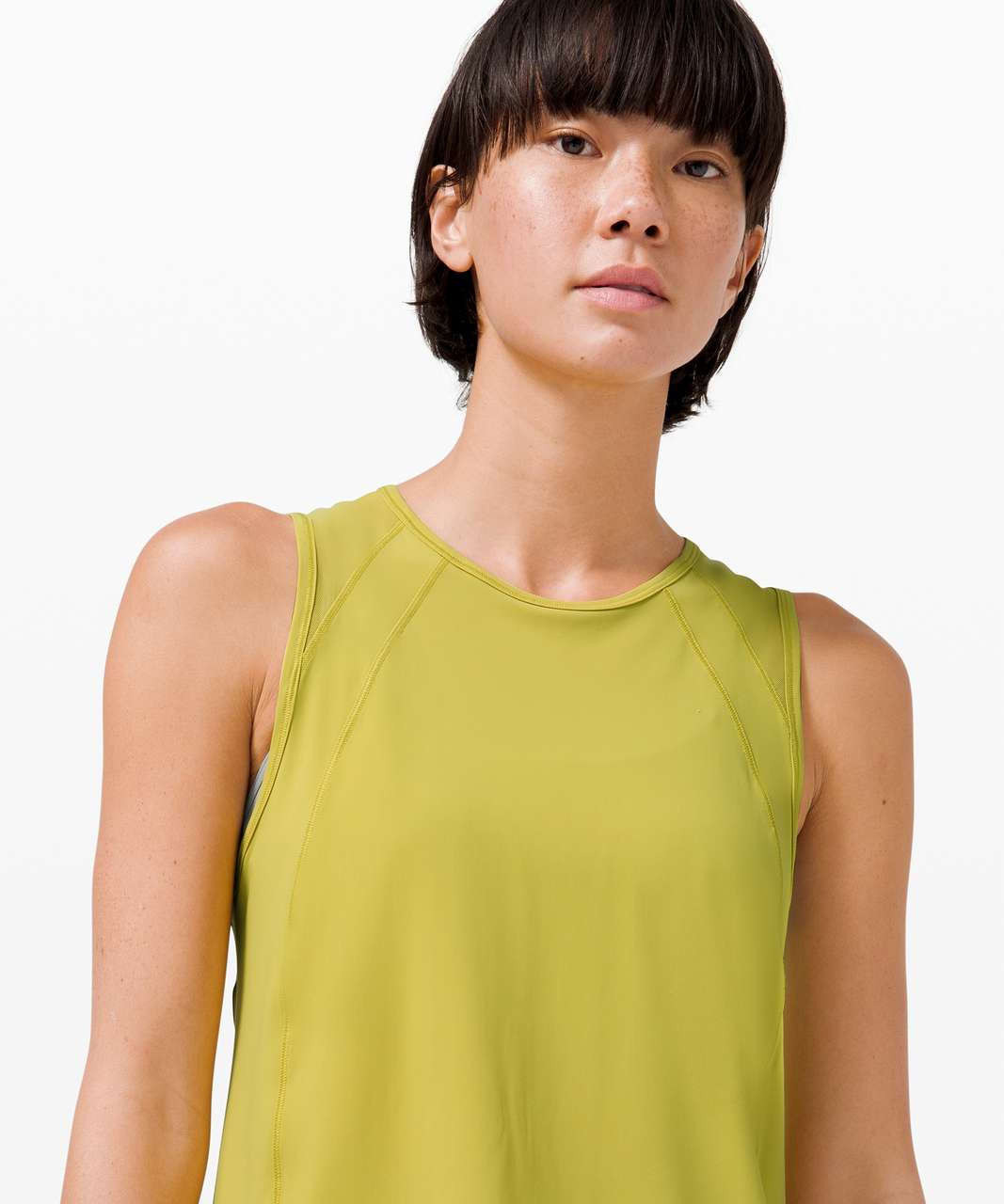 Lululemon Sculpt Tank - Yellow Pear