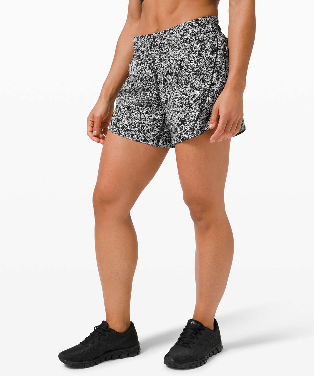 Lululemon Track That Short 5" - Sporadic Black Rhino Grey