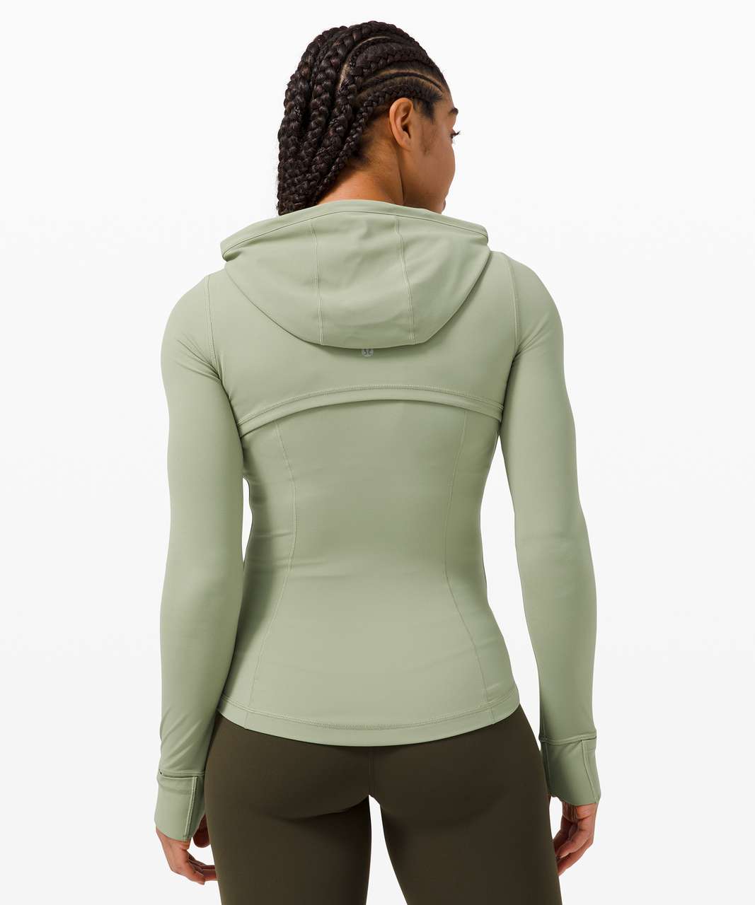 lululemon athletica Define Hooded Jacket Nulu in Green