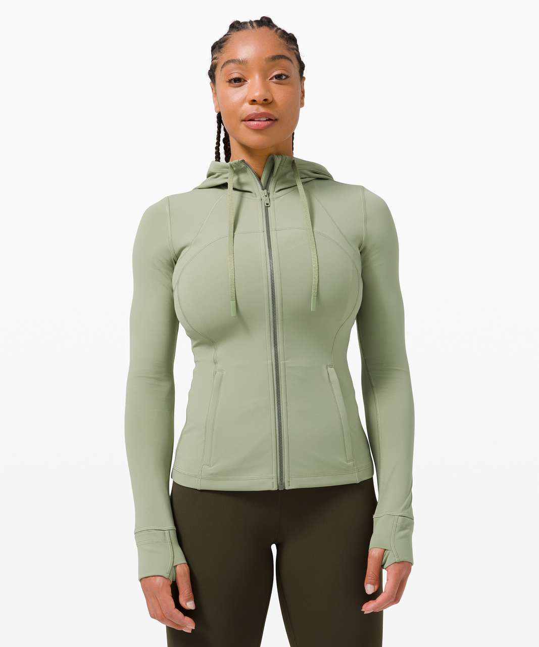 Lululemon Hooded Define Jacket *Nulu - Rosemary Green - lulu fanatics