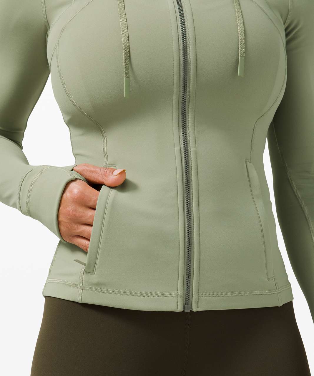 Lululemon Hooded Define Jacket *Nulu - Rosemary Green