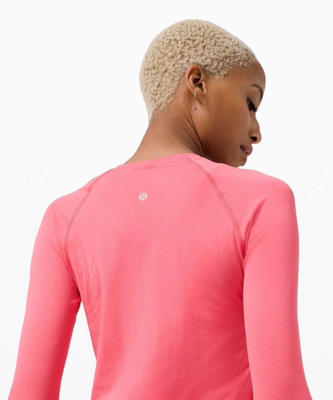 Lululemon Womens Pink Peony/pink Peony Swiftly Tech 2.0 Long