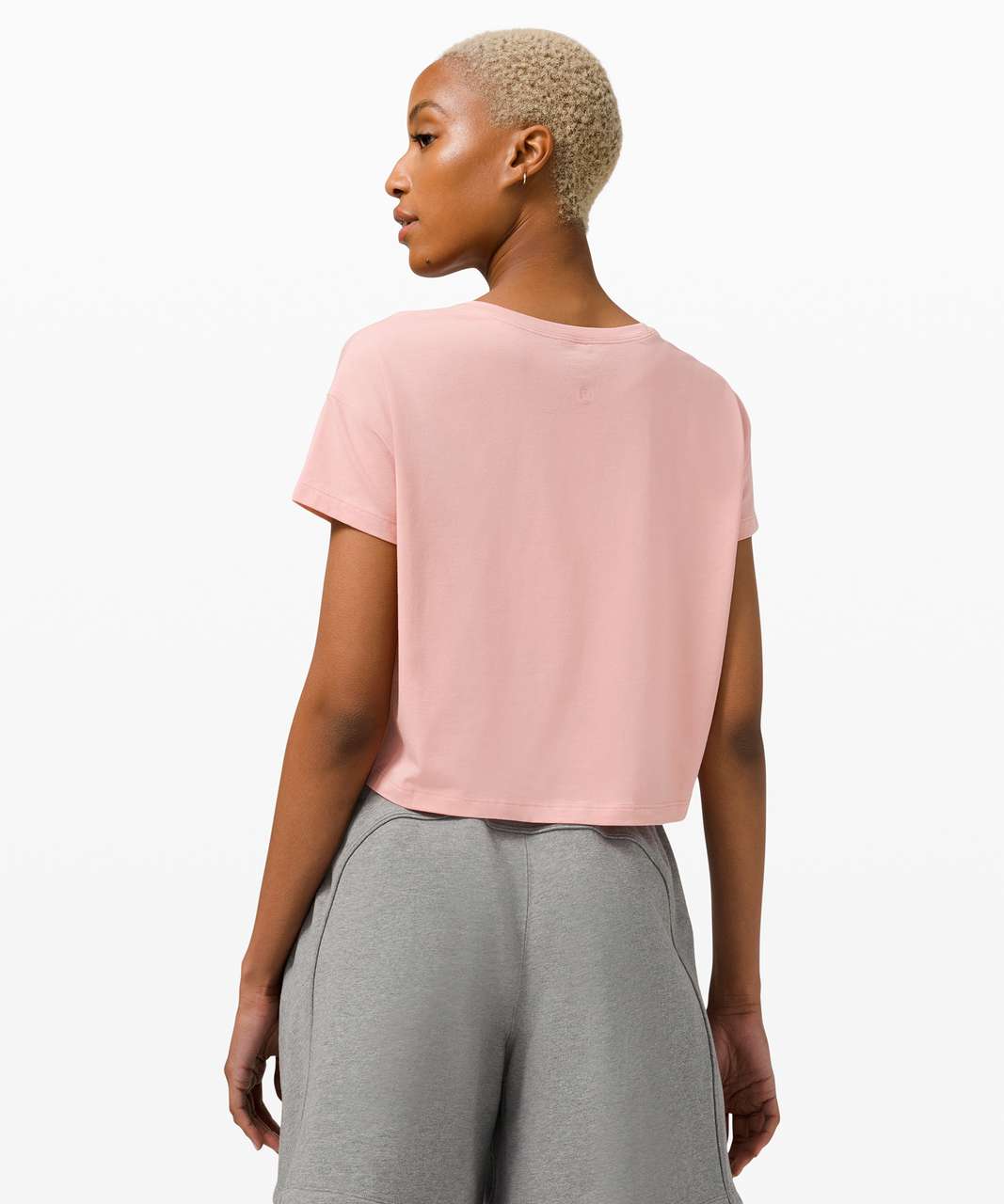 Lululemon Cates Tee - Pink Puff - lulu fanatics