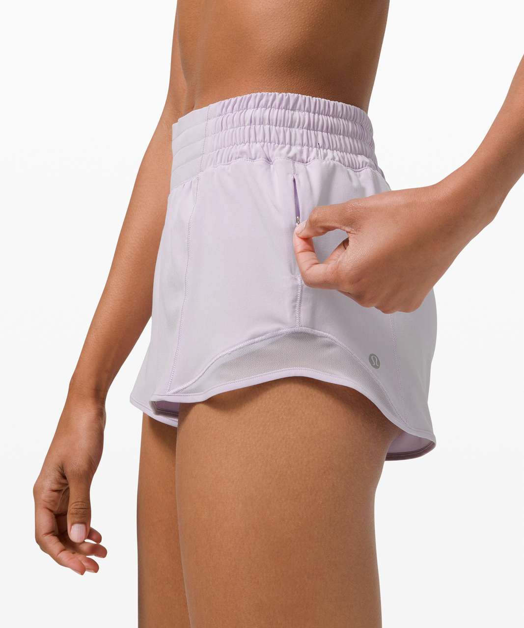 Lululemon Hotty Hot Short *High-Rise 2.5 - Lavender Dew - lulu fanatics