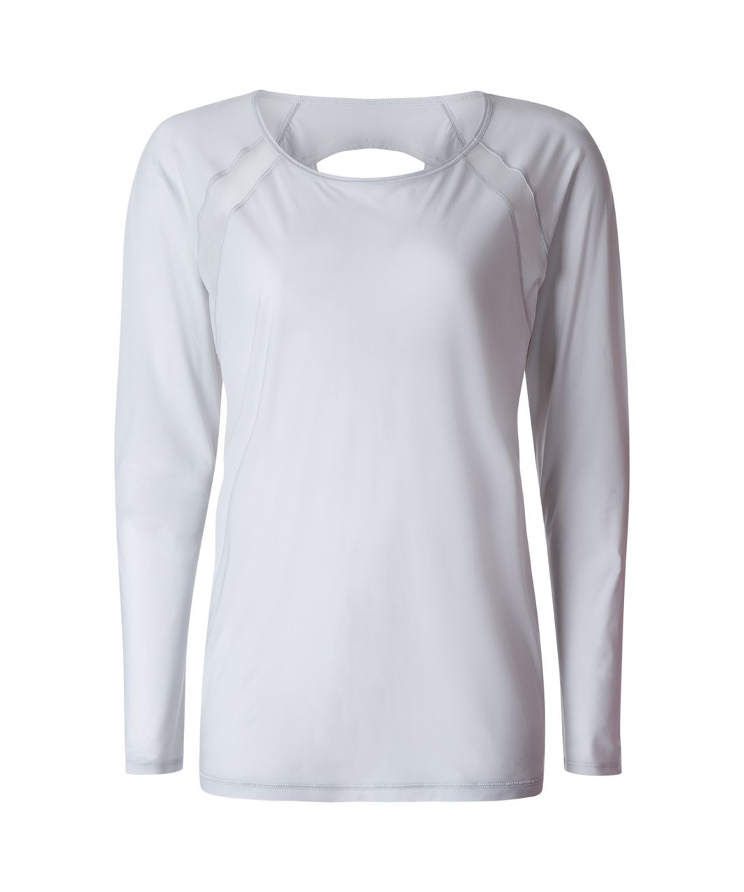 Lululemon If Youre Lucky Long Sleeve Tee II - Silver Spoon