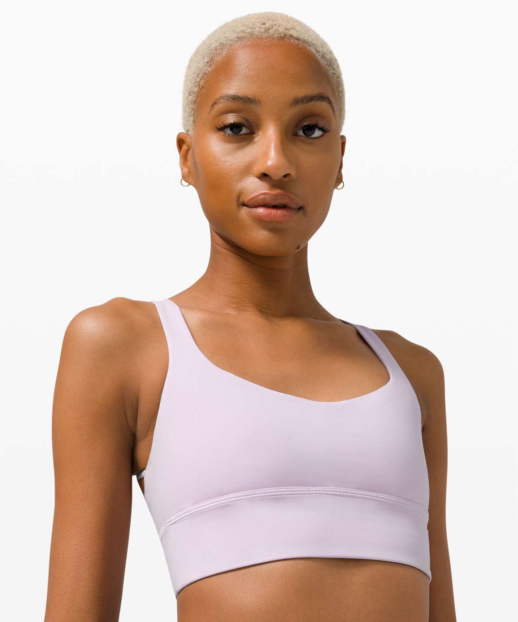 Lululemon Free To Be Serene Longline Bra Light Support, C/d Cup In Dew Pink  | ModeSens