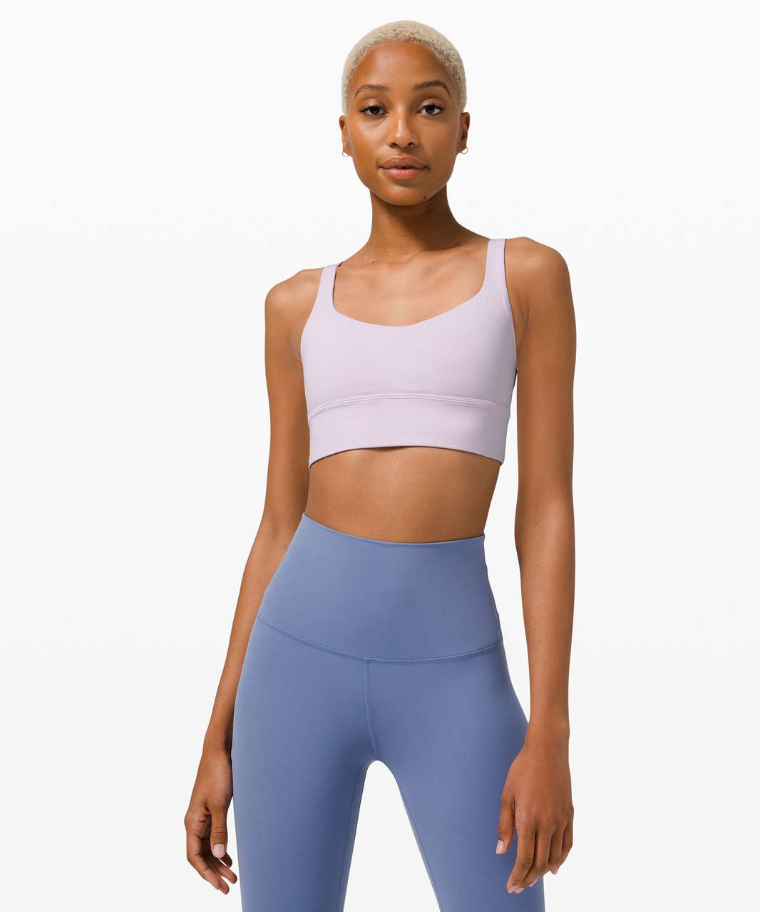 Lululemon Free to Be Long-Line Bra - Wild *Light Support, A/B Cups - Lavender Dew