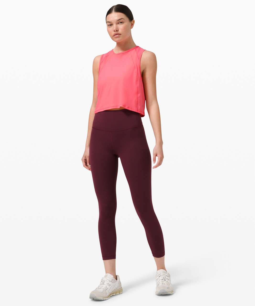 Lululemon Sculpt Tank *Cropped - Guava Pink