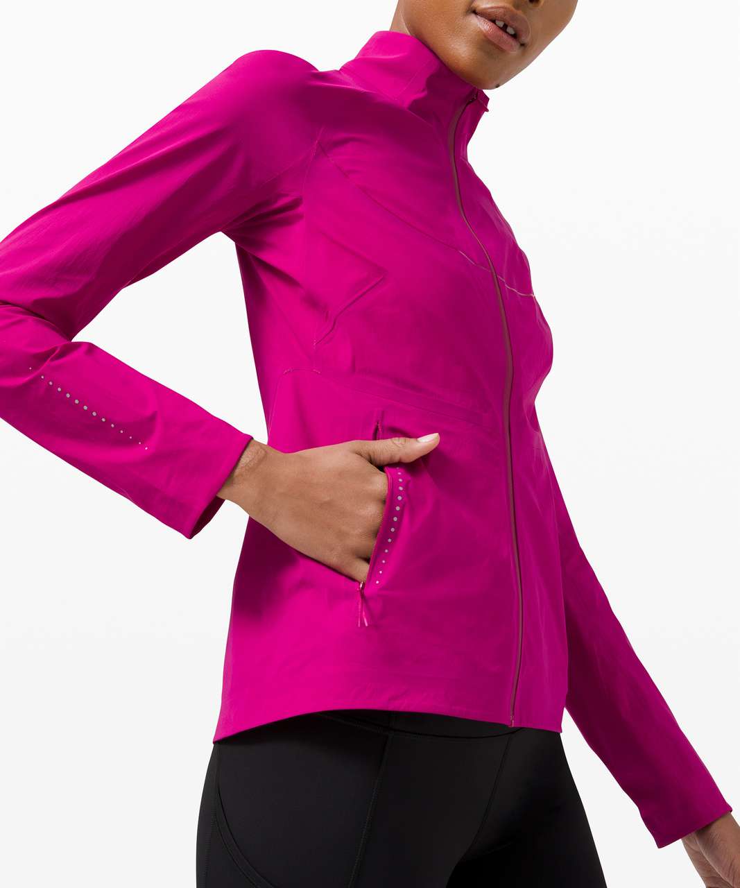 Lululemon Fast and Free Windbreaker - Ripened Raspberry