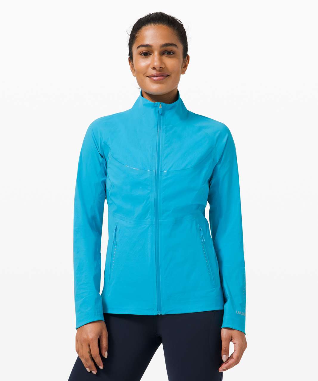 Lululemon Fast and Free Windbreaker - Turquoise Tide