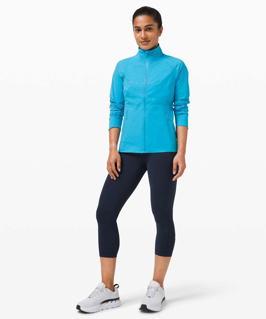 Lululemon Fast and Free Windbreaker - Turquoise Tide