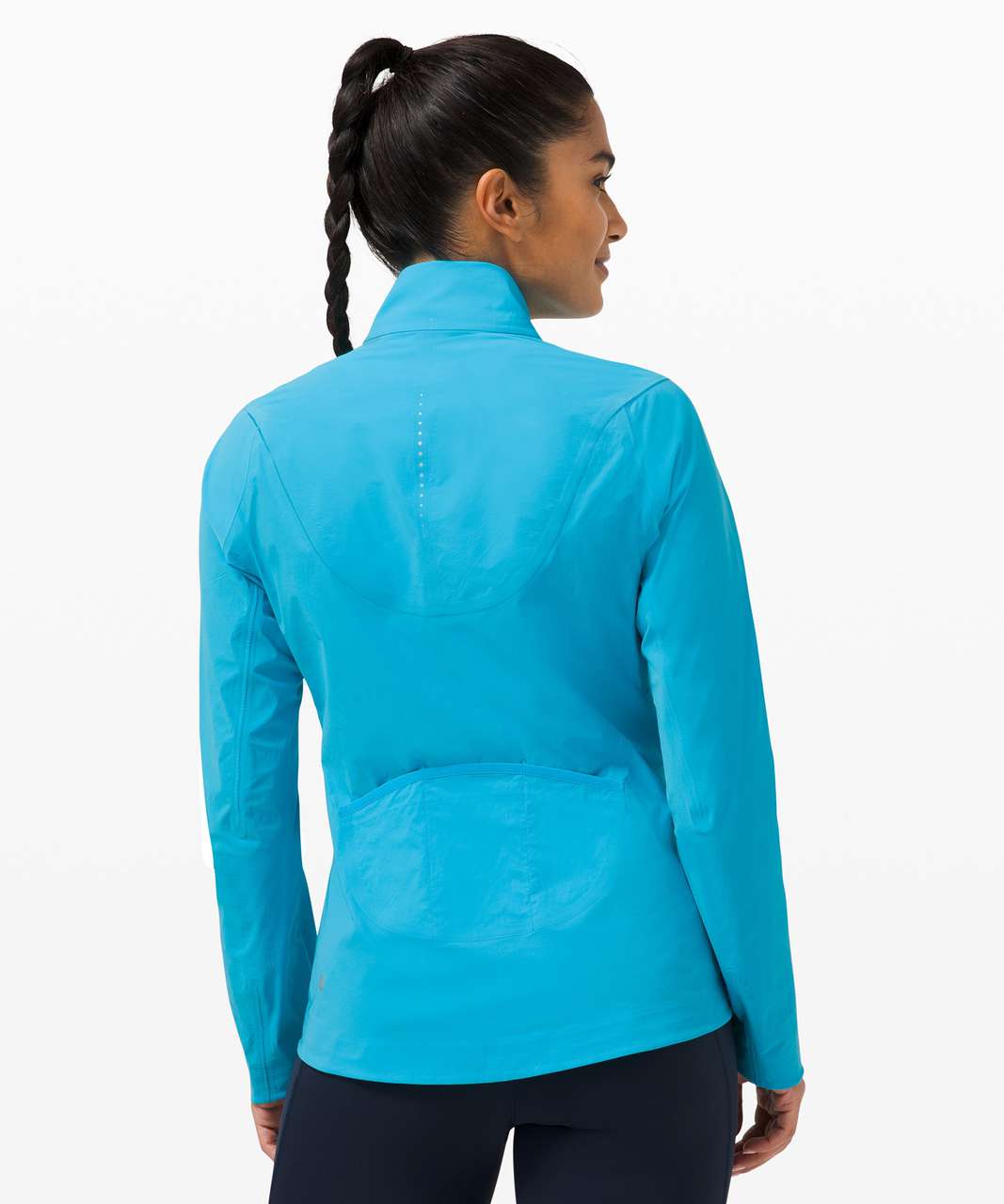 Lululemon Fast and Free Windbreaker - Turquoise Tide - lulu fanatics