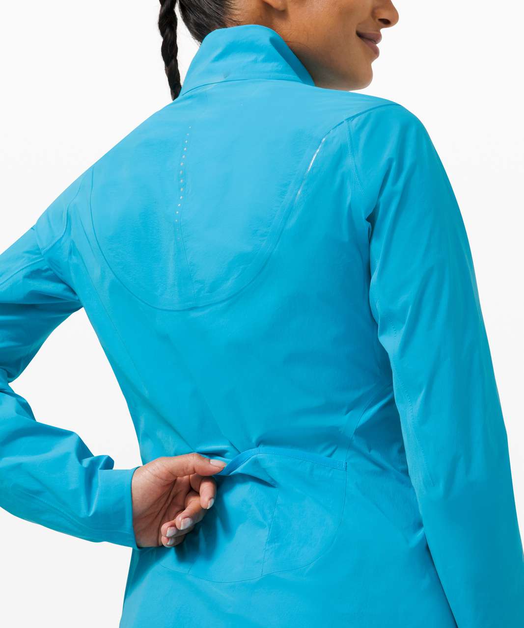 Lululemon Fast and Free Windbreaker - Turquoise Tide