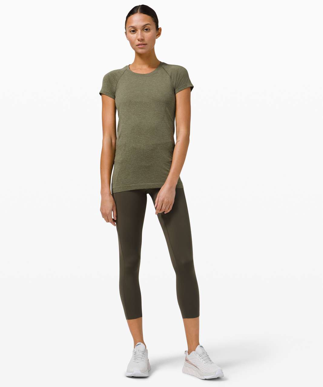 Lululemon Swiftly Tech Short Sleeve 2.0 - Willow Green / Army Green