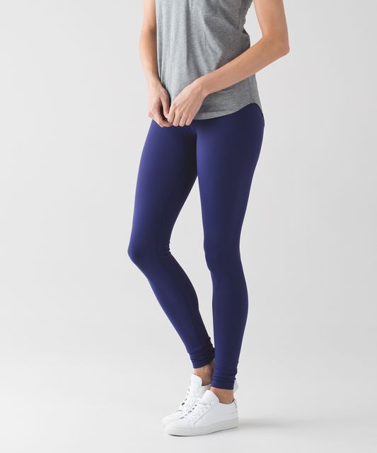 Lululemon Wunder Under Pant Hi-Rise Luon Variegated Knit Heathered