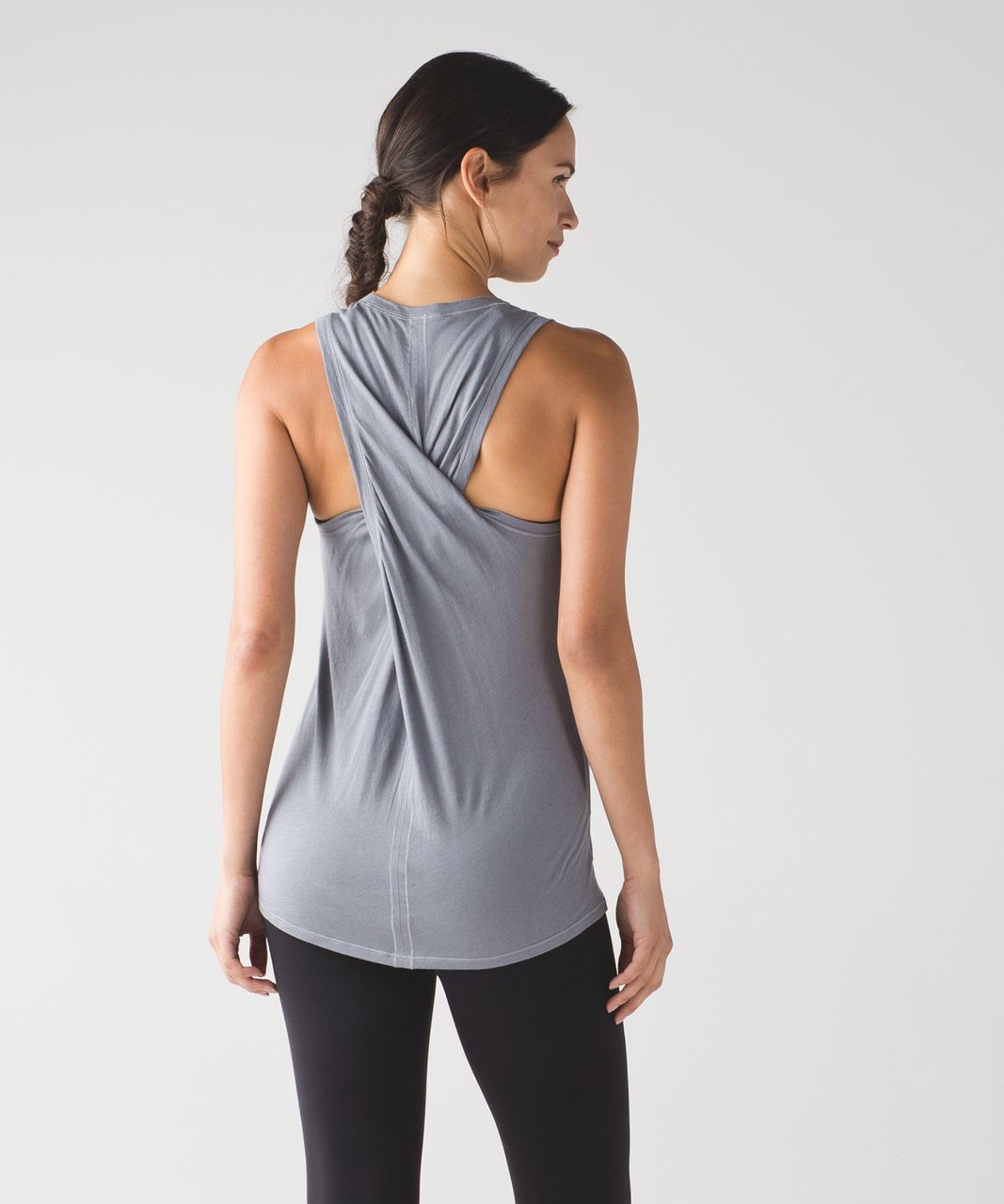 Lululemon Bend And Twist Tank - Arctic Grey