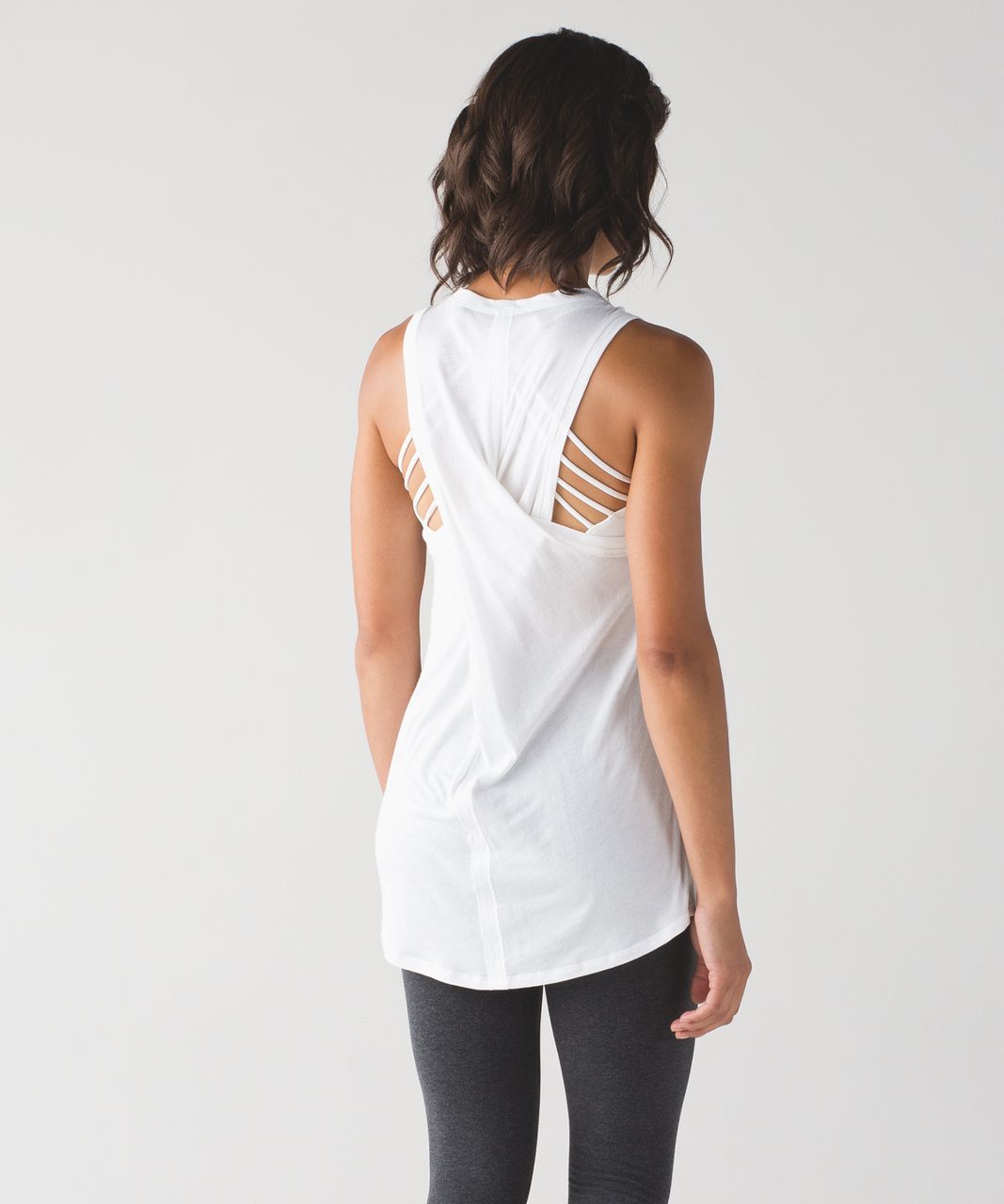 Lululemon Bend And Twist Tank - White