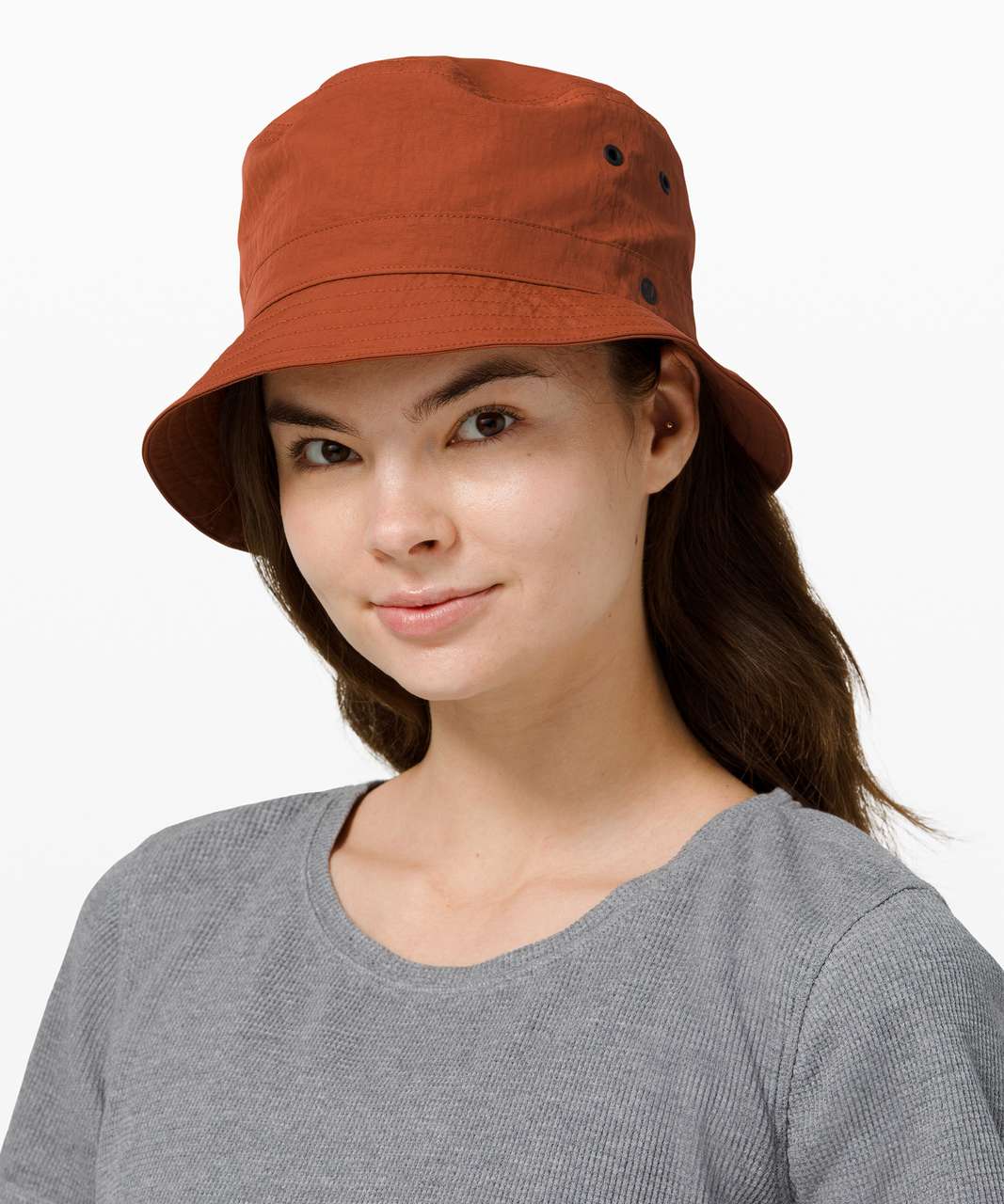 Lululemon On My Level Bucket Hat - Dark Terracotta