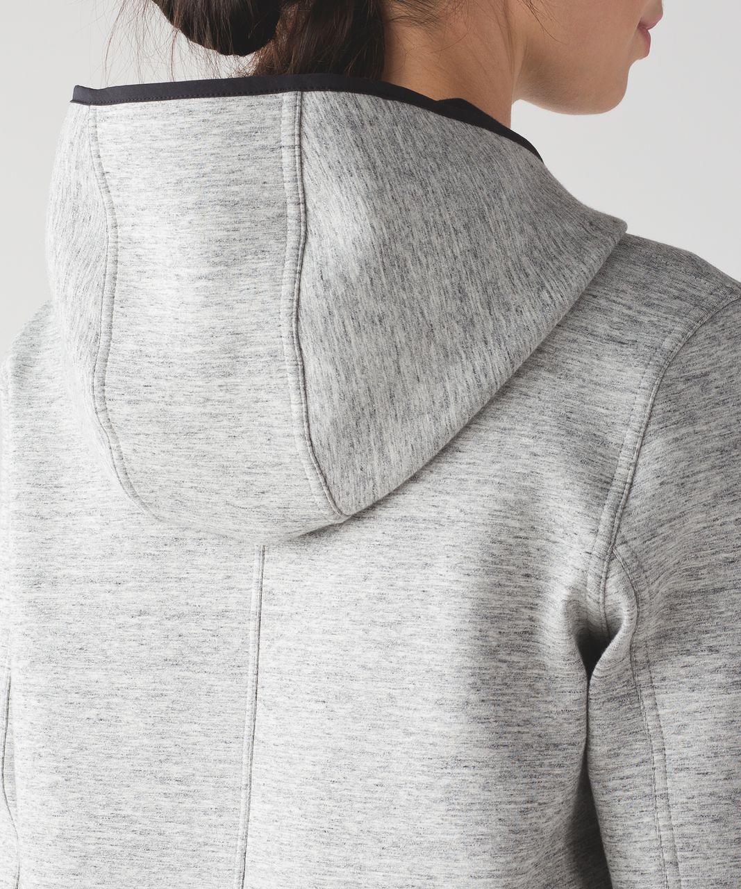 Lululemon City Bound Wrap - Heathered Space Dyed Medium Grey / Black