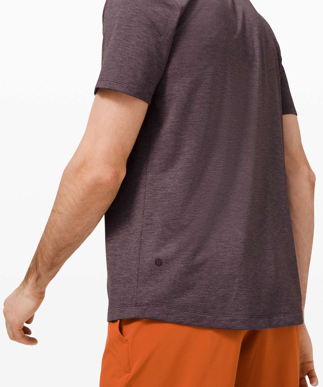 Lululemon Evolution Short Sleeve Polo - Heathered Purple Taupe