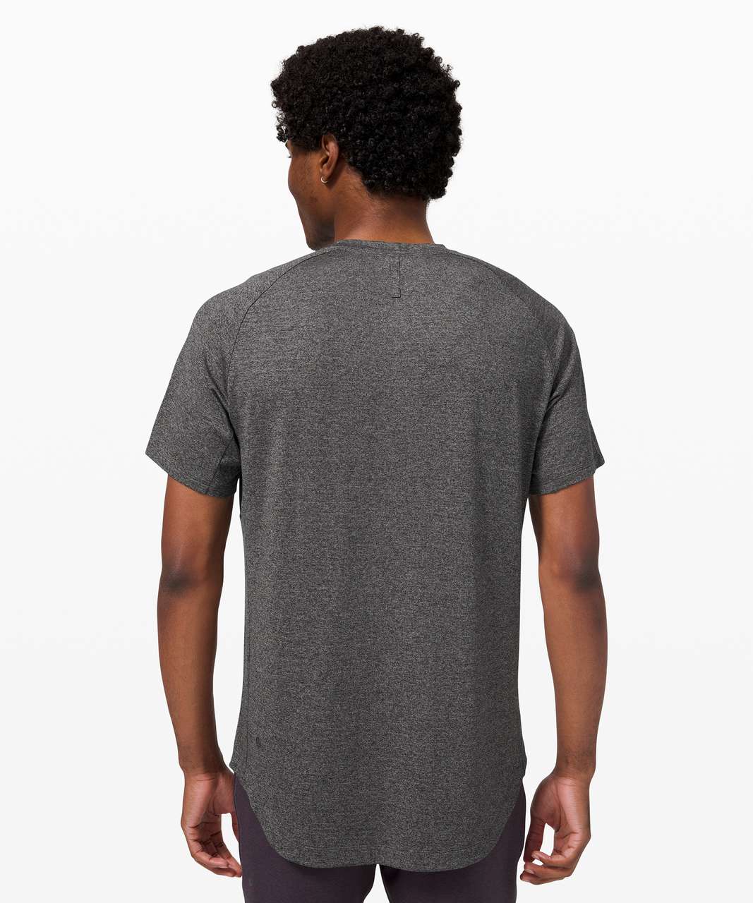 Lululemon Drysense Short Sleeve - Black / Rhino Grey